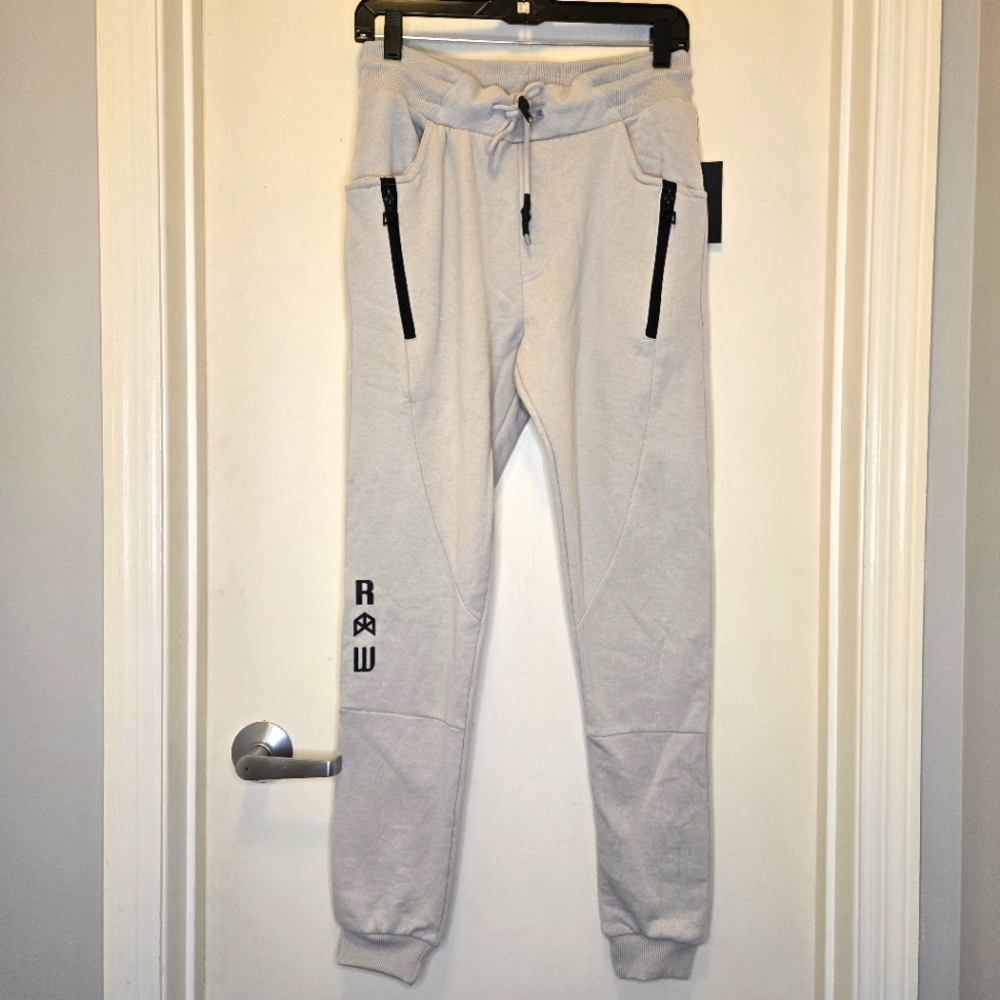 NWOT Rawgear sweat pants ivory Medium